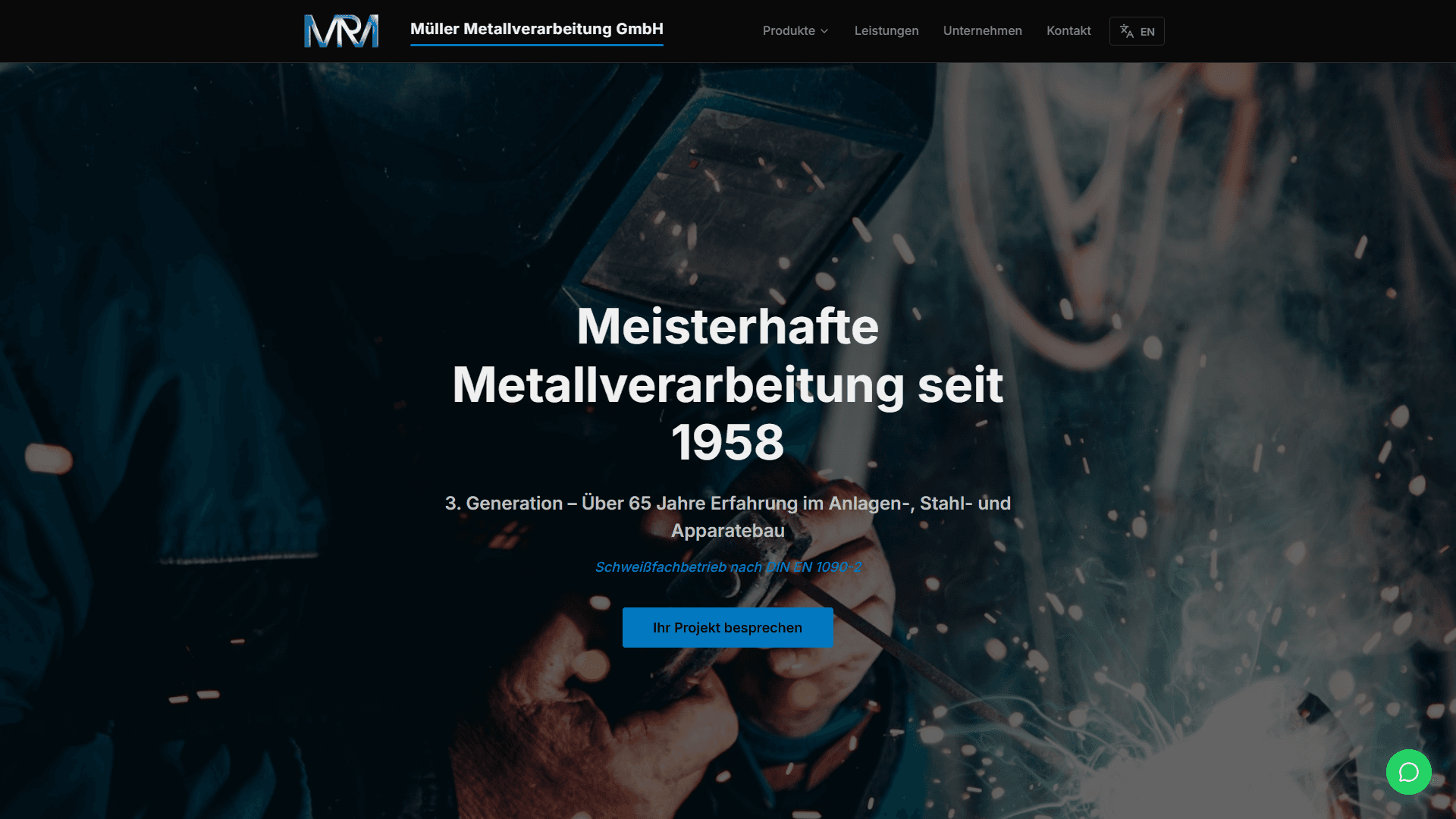 Müller Metallverarbeitung screenshot